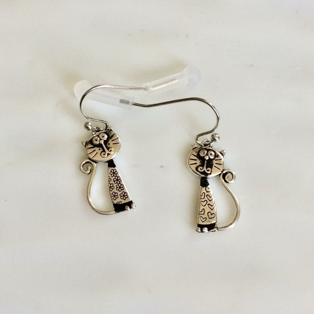 Whimsical Cat Earrings